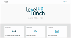 Desktop Screenshot of leveluplunch.com